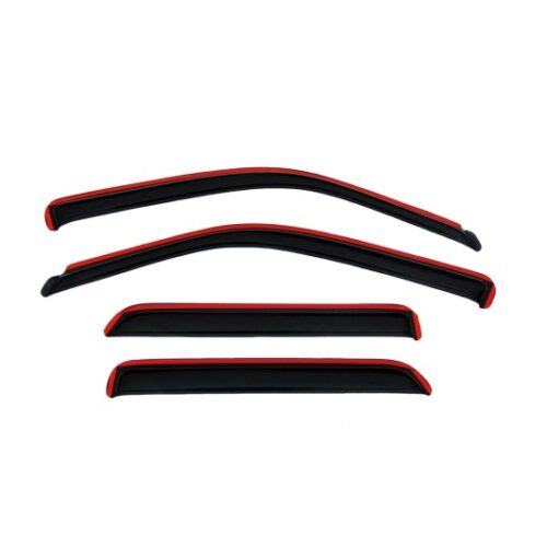 AVS 194964 08-14 Jeep Liberty Ventvisor In-Channel Front & Rear Window Deflectors 4pc - Smoke