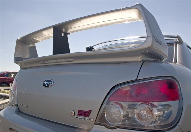 PERRIN 02-07 Subaru STI Wing Stabilizer - Black - Image 3