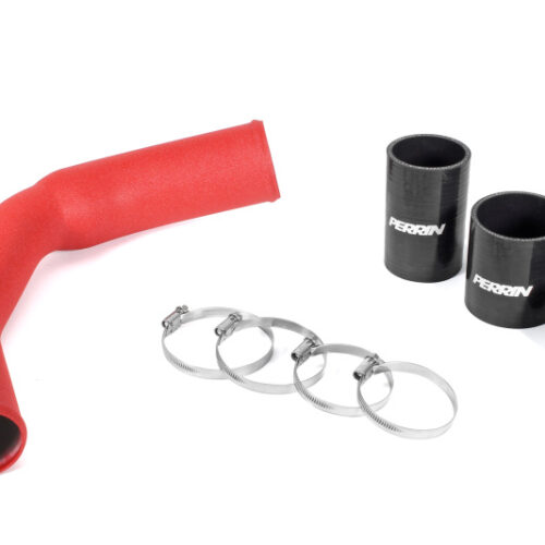 PERRIN 22-26 Subaru WRX / 19-25 Ascent / 20-25 Legacy Turbo / 22-25 Outback Turbo Charge Pipe - Red - Image 3