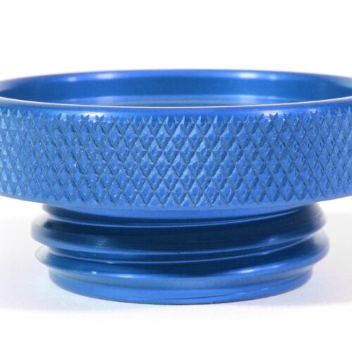 PERRIN 02-26 Subaru Impreza/WRX/STI & 13-26 Crosstrek/BRZ/FR-S/GR86/GR86 Oil Fill Cap - Blue - Image 2