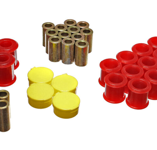 Energy Suspension 7.3115R 89-94 Nissan 240SX (S13) Red Rear Control Arm Bushing Set - Image 5