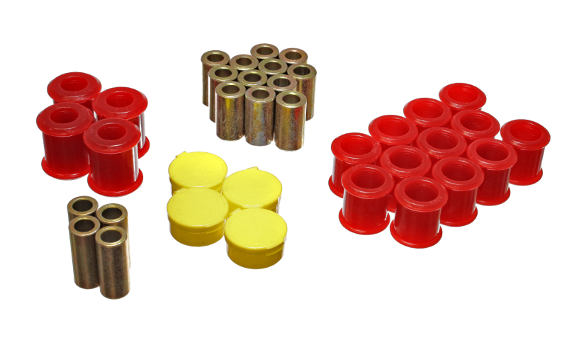 Energy Suspension 7.3115R 89-94 Nissan 240SX (S13) Red Rear Control Arm Bushing Set - Image 5