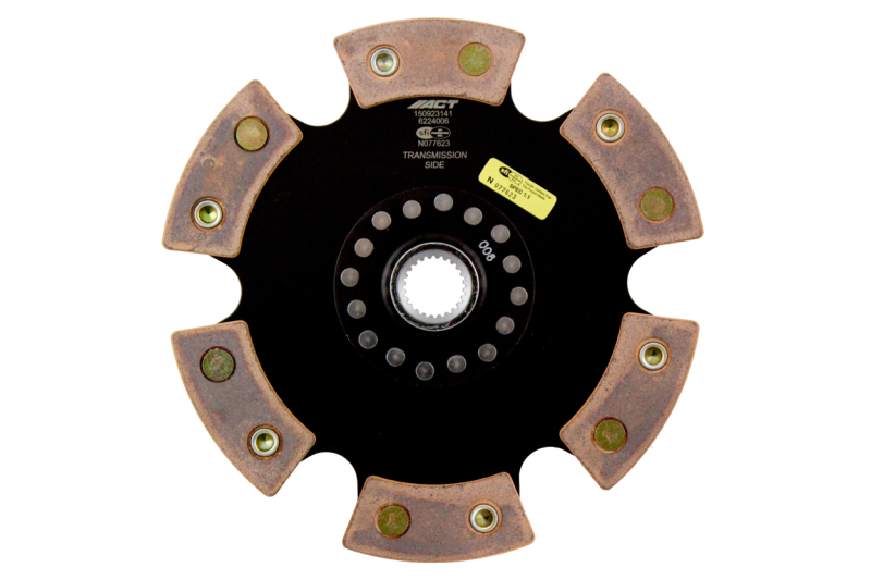 ACT 6224006 1981 Nissan 280ZX 6 Pad Rigid Race Disc - Image 3