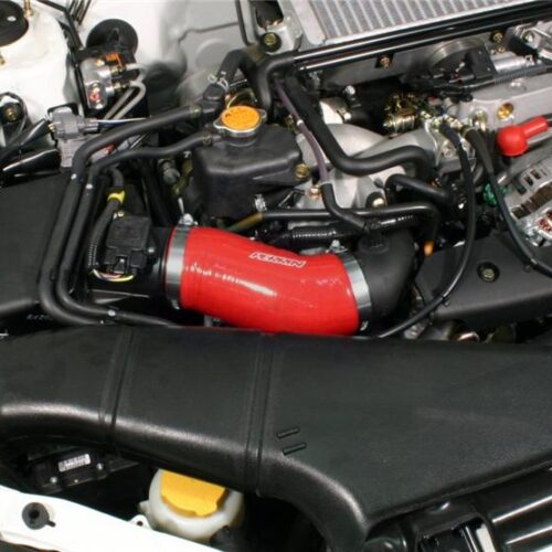 PERRIN 02-07 Subaru WRX/STi AFTA-MAF Intake Tube Air-Box to Inlet Hose - Red - Image 4