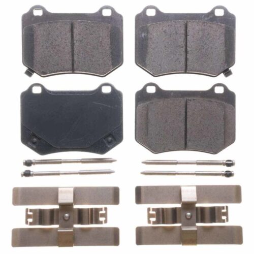 Power Stop 18-19 Subaru WRX STi Rear Z17 Evolution Ceramic Brake Pads w/Hardware - Image 2