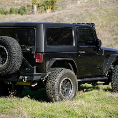 DV8 Offroad TCJK-13 07-18 Jeep Wrangler (JK) Tire Carrier for MTO Bumper - Image 9