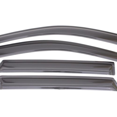 AVS 13-18 Hyundai Santa Fe (Excl. XL Model) Ventvisor Outside Mount Window Deflectors 4pc - Smoke - Image 4
