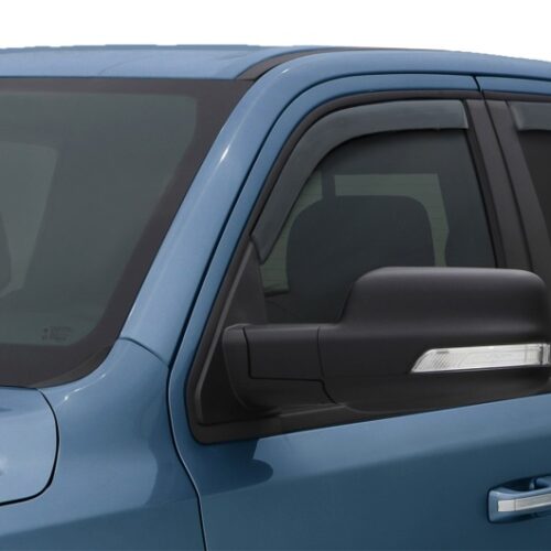 AVS 194813 2019 Ram Quad Cab Ventvisor In-Channel Front & Rear Window Deflectors 4pc - Smoke - Image 10