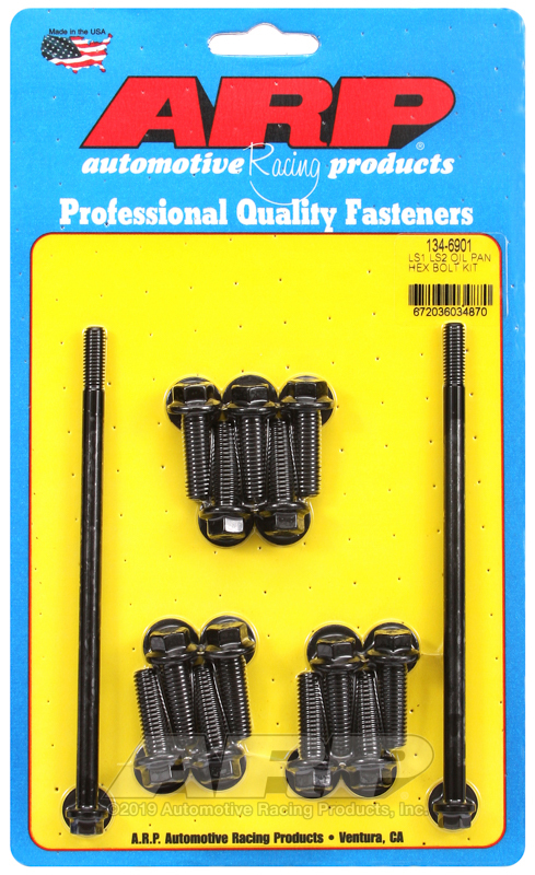 ARP 134-6901 LS1/LS2 Hex Oil Pan Bolt Kit