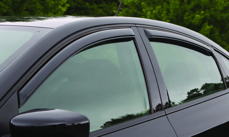 AVS 194999 2018 Toyota Camry Ventvisor In-Channel Window Deflectors - 4pc - Smoke - Image 4