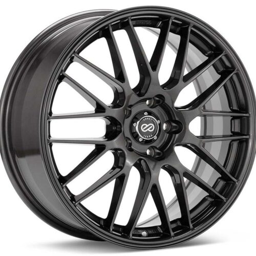 Enkei EKM3 18x8 5x112 Bolt Pattern 45mm Offset 72.6 Bore Dia Performance Hyper Silver Wheel - Image 3