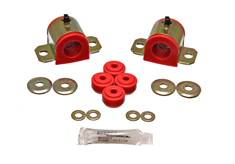 Energy Suspension 16.5123R 92-01 Honda Prelude Red 25mm Front Sway Bar Bushings (Sway Bar end link bushings a - Image 5