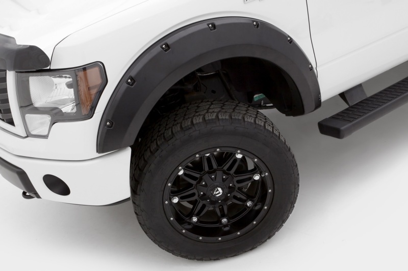 Lund RX312T 09-14 Ford F-150 (Ex Raptor) RX-Rivet Style Textured Elite Series Fender Flares - Black (4 Pc.) - Image 9