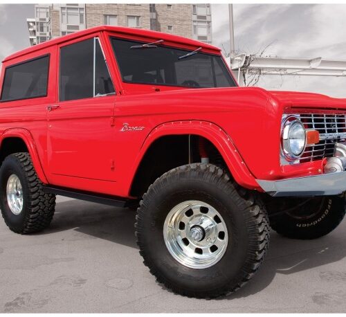 Bushwacker 20001-07 66-77 Ford Bronco Cutout Style Flares 2pc - Black - Image 5