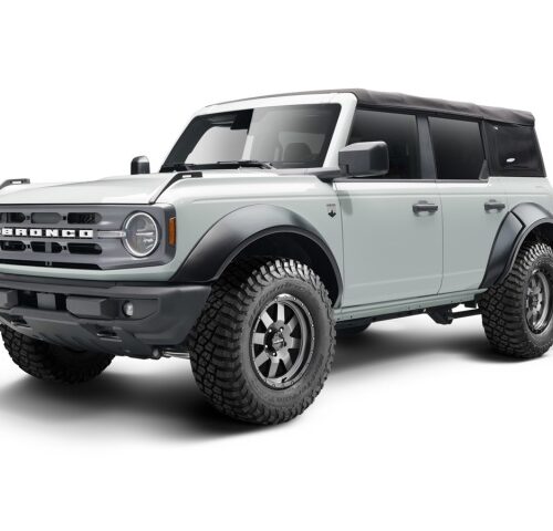 Bushwacker 20961-02 2021+ Ford Bronco 4-Door Extend-A-Flares 4pc - Black - Image 4