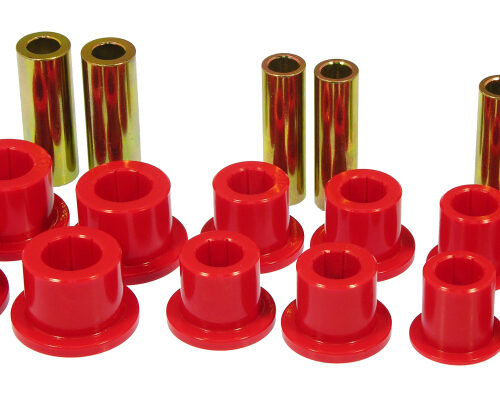 Prothane 6-1025 99-04 Ford F250/350 SD 2/4wd Front Leaf Spring Bushings - Red