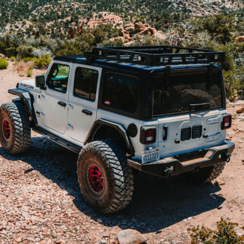 Body Armor 4x4 JL-2965 2018+ Jeep Wrangler Full Width Rear Bumper w/ Tire Carrier Mount - Image 3