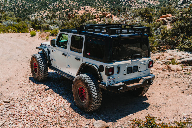 Body Armor 4x4 JL-2965 2018+ Jeep Wrangler Full Width Rear Bumper w/ Tire Carrier Mount - Image 3