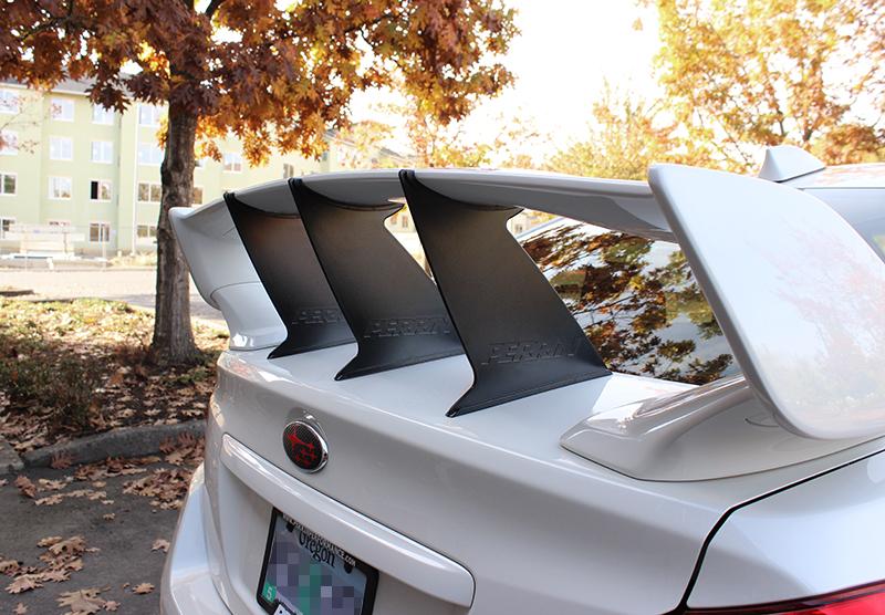 PERRIN 15-21 Subaru STI Wing Stabilizer - Black - Image 6