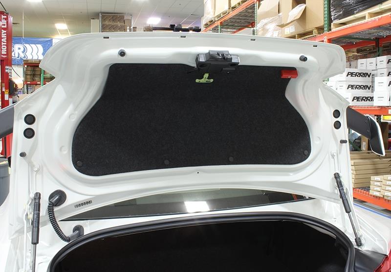 PERRIN 13-25 Subaru BRZ & Toyota GR86/86/FR-S Trunk Handle - Red - Image 5