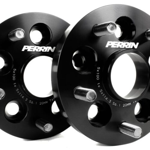 PERRIN Subaru/Toyota/Scion 20mm Wheel Adapter (Bolt-On Type) 5x100 to 5x114.3 w/56mm Hub - Pair
