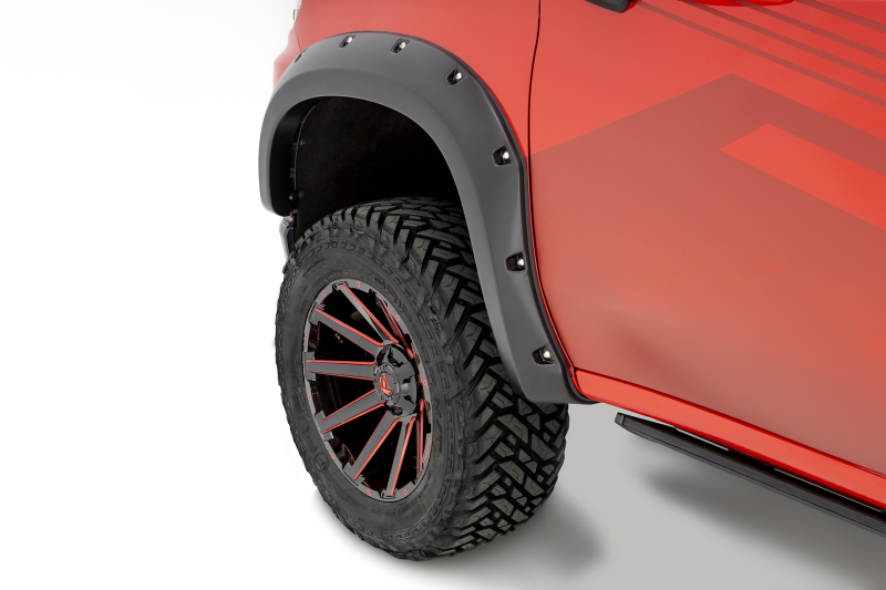 Bushwacker 40927-02 19-21 Chevrolet Silverado 1500 Pocket Style Flares 4pc - Black - Image 8