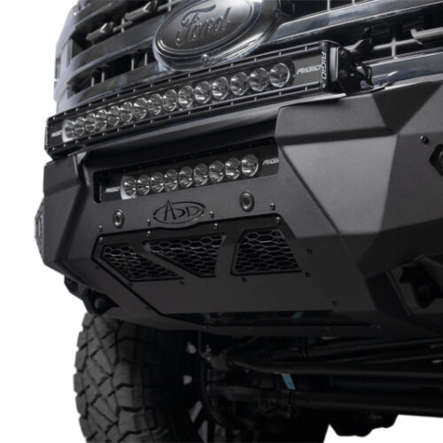 Addictive Desert Designs 2023+ Ford Super Duty HoneyBadger Front Bumper w/ Top Hoop - Image 3