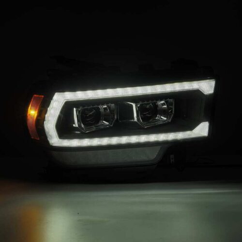 AlphaRex 19-21 Ram 2500 PRO-Series Projector Headlights Plank Style Black w/Activation Light - Image 5