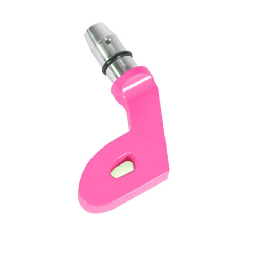 PERRIN 15-26 Subaru WRX & 13-26 BRZ/FR-S/86/GR86 Dipstick Handle P Style - Hyper Pink - Image 2