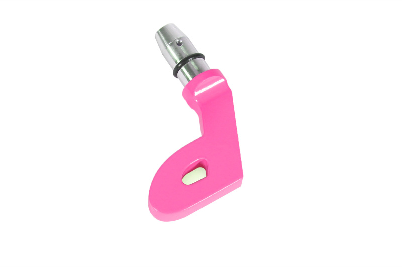 PERRIN 15-26 Subaru WRX & 13-26 BRZ/FR-S/86/GR86 Dipstick Handle P Style - Hyper Pink - Image 2