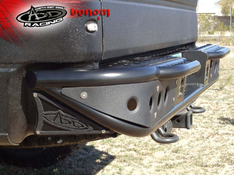 Addictive Desert Designs 10-14 Ford F-150 Raptor Venom Rear Bumper w/ Backup Sensor Cutouts - Image 10