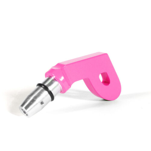 PERRIN 15-26 Subaru WRX & 13-26 BRZ/FR-S/86/GR86 Dipstick Handle P Style - Hyper Pink - Image 4