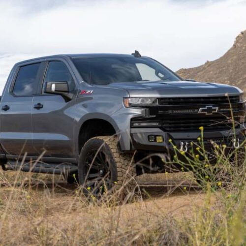 DV8 Offroad FBCS1-07 19-21 Chevrolet Silverado 1500 SPEC Series Front Bumper - Image 3
