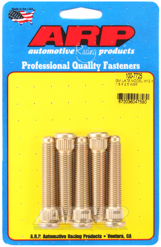 ARP Late Model GM M12x1.50inX2.50in Wheel Stud Kit - Image 2