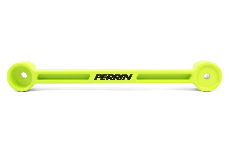 PERRIN 02-26 Subaru Impreza/WRX/STI & 13-26 Crosstrek/BRZ/FR-S/GR86/GR86 Battery Tie Down - Neon Yel - Image 2