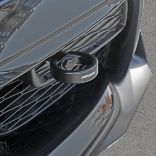 PERRIN 20-25 Toyota Supra Tow Hook Kit (Front) - Black - Image 4