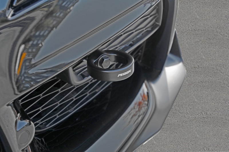 PERRIN 20-25 Toyota Supra Tow Hook Kit (Front) - Black - Image 4