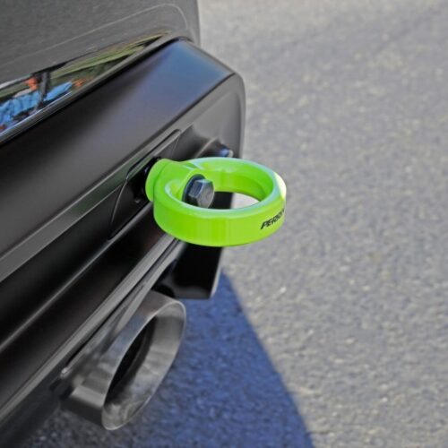 PERRIN 20-25 Toyota Supra Tow Hook Kit (Rear) - Neon Yellow - Image 5