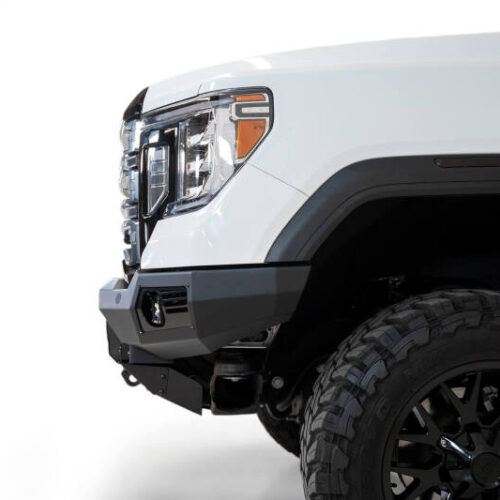 Addictive Desert Designs 20-23 GMC Sierra 2500/3500 Bomber Front Bumper - Black - Image 7