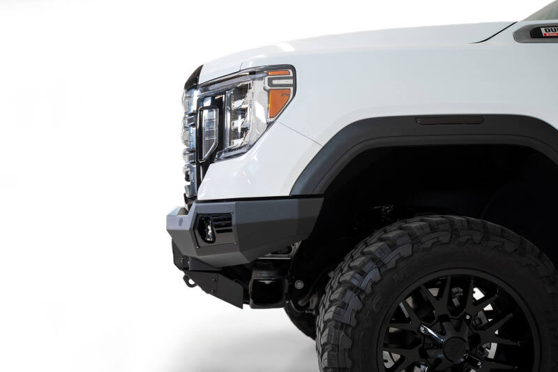 Addictive Desert Designs 20-23 GMC Sierra 2500/3500 Bomber Front Bumper - Black - Image 7