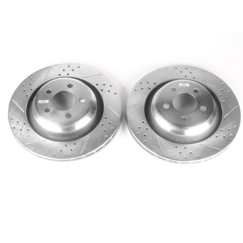 Power Stop 05-10 Chrysler 300 Rear Evolution Drilled & Slotted Rotors - Pair - Image 6