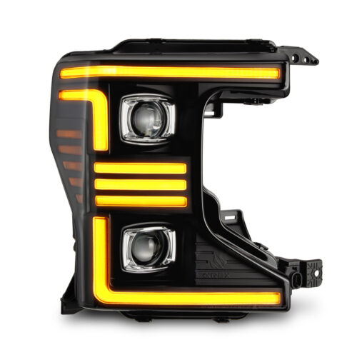AlphaRex 880344 20-22 Ford F150 Pro-Series Projector Headlights Black w/ Activation Light / Seq. Sig. / DRL - Image 7