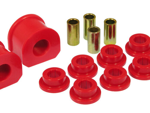 Prothane 6-1117 70-98 Ford Truck S/B & E/L Bush - 1in (for 2in Frames / Eye to Eye End Links) - Red