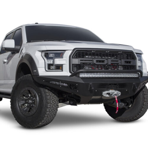 Addictive Desert Designs 17-18 Ford F-150 Raptor HoneyBadger Front Bumper w/ Winch Mount - Image 5