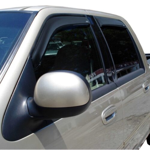 AVS 194949 02-03 Lincoln Blackwood Ventvisor In-Channel Front & Rear Window Deflectors 4pc - Smoke - Image 2
