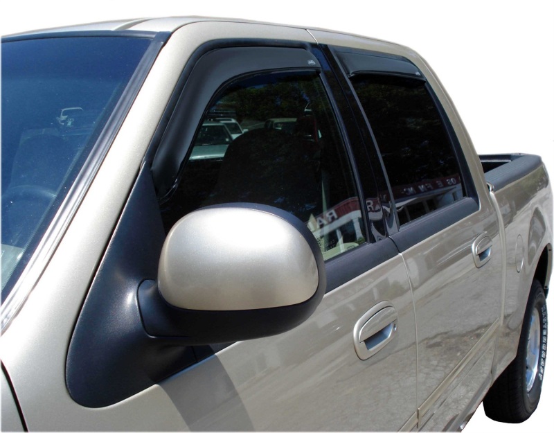 AVS 194949 02-03 Lincoln Blackwood Ventvisor In-Channel Front & Rear Window Deflectors 4pc - Smoke - Image 2