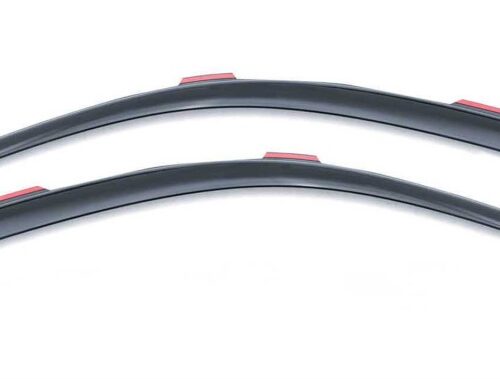 Alternative view of AVS 192352 94-01 Dodge RAM 1500 (Excl. Towing Mirror) Ventvisor In-Channel Window Deflectors 2pc - Smoke
