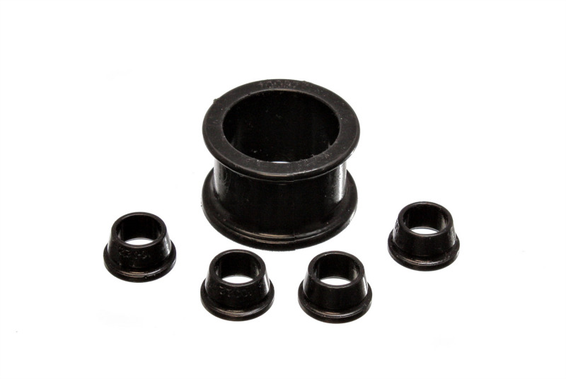 Energy Suspension 16.10104G 96-00 Honda Civic/CRX / 99-00 Honda Civic Si Black Power Steering Rack Bushing Set - Image 3