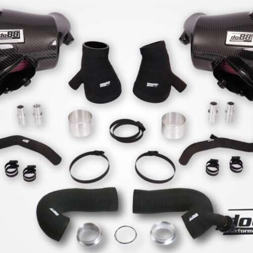 do88 2020+ Porsche 911 Turbo/Turbo S (992.1) Induction System w/66mm Outlet & Turbo Inlet Hoses