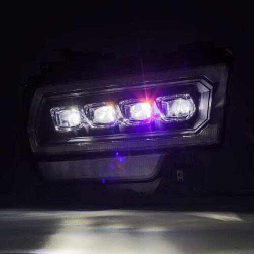 AlphaRex 19-21 Ram 2500 NOVA LED Proj Headlights Plank Style Black w/Activ Light/Seq Signal/DRL - Image 7